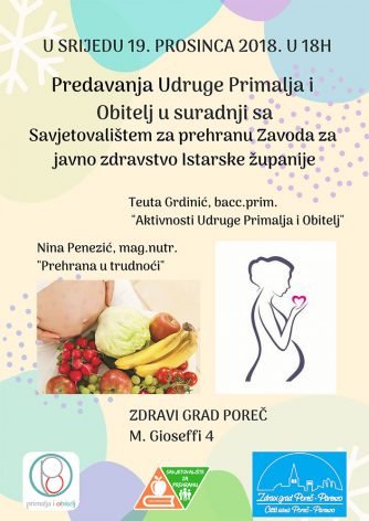 U Poreču druženje stručnjaka i trudnica za zdravlje mama i beba U Poreču druženje stručnjaka i trudnica za zdravlje mama i beba