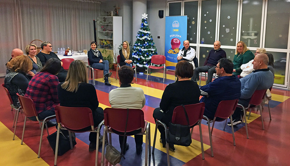 Zdrav božićni domjenak u Zdravom gradu Poreč