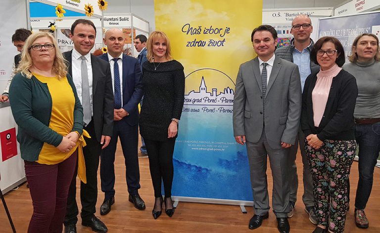 23. sajam zdravlja u Vinkovcima – porečki tim s gradonačelnikom Vinkovaca 23. sajam zdravlja u Vinkovcima - porečki tim s gradonačelnikom Vinkovaca
